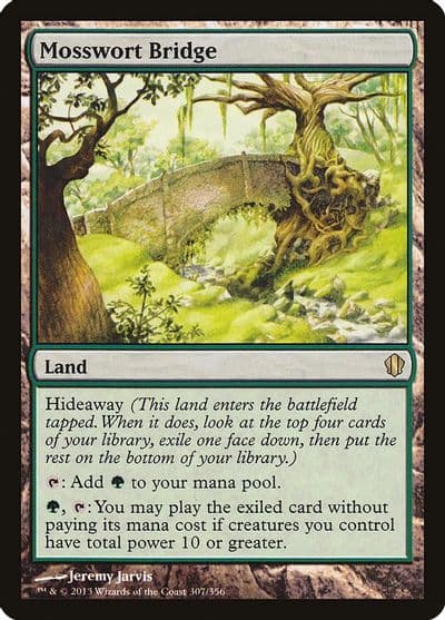 Mosswort Bridge Commander 2013 Magic card