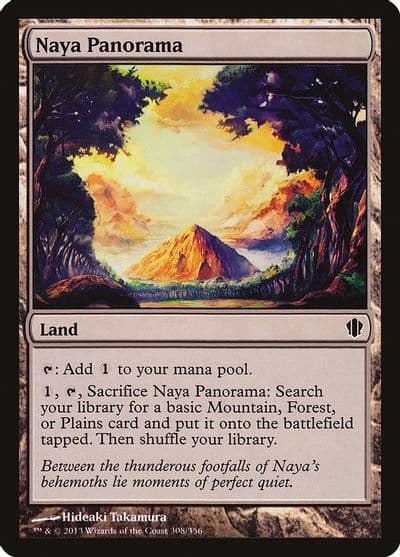 Naya Panorama Commander 2013 Magic card