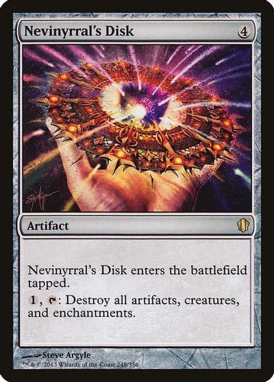 Nevinyrrals Disk Commander 2013 Magic card