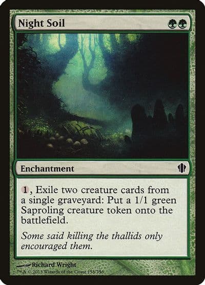 Night Soil Commander 2013 Magic card