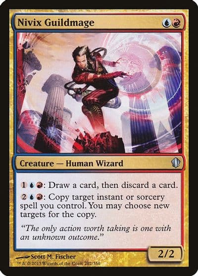 Nivix Guildmage Commander 2013 Magic card