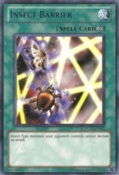 Insect Barrier Red Duelist League Promo Yu-Gi-Oh! card