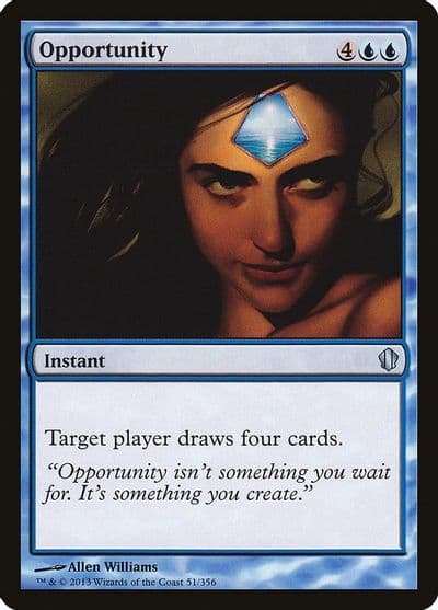 Opportunity Commander 2013 Magic card