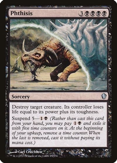 Phthisis Commander 2013 Magic card