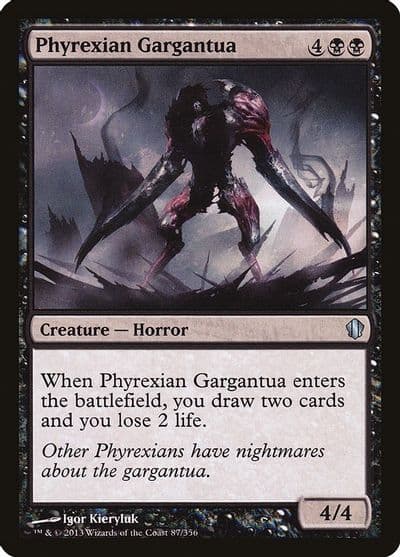 Phyrexian Gargantua Commander 2013 Magic card