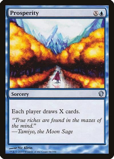 Prosperity Commander 2013 Magic card