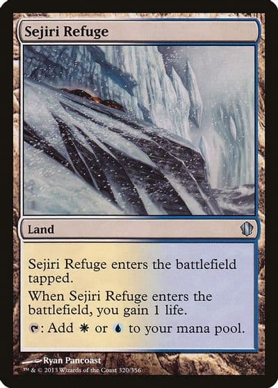Sejiri Refuge Commander 2013 Magic card