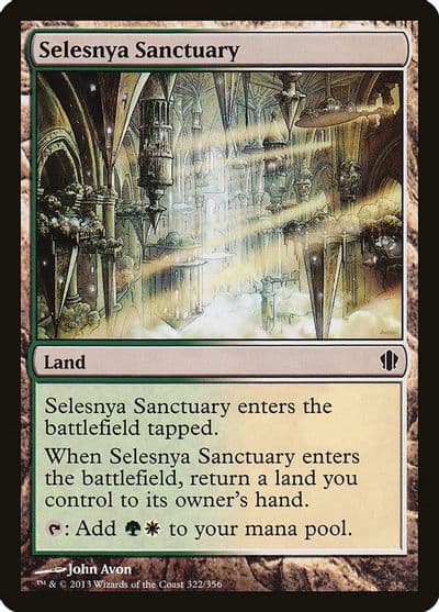 Selesnya Sanctuary Commander 2013 Magic card