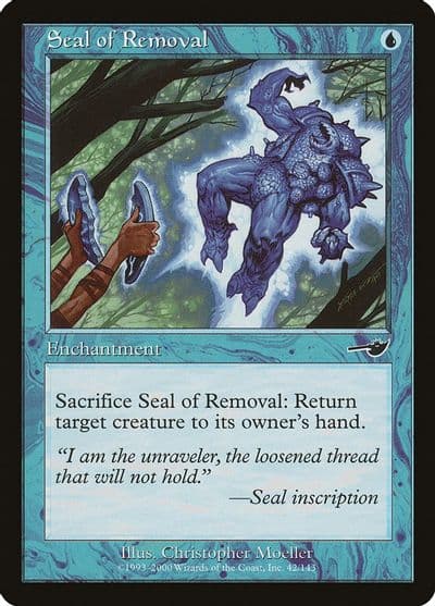 Seal of Removal Nemesis Magic card