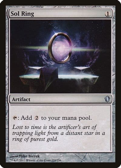 Sol Ring Commander 2013 Magic card