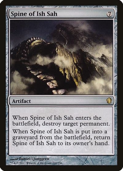 Spine of Ish Sah Commander 2013 Magic card