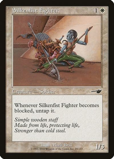 Silkenfist Fighter Nemesis Magic card