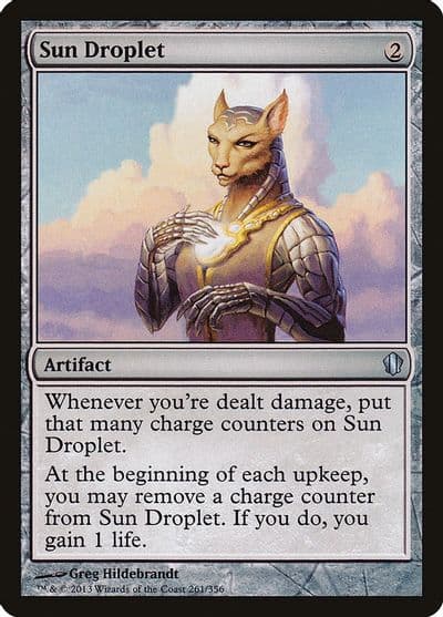 Sun Droplet Commander 2013 Magic card
