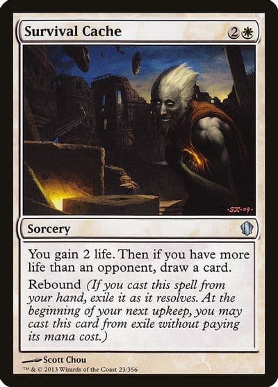 Survival Cache Commander 2013 Magic card