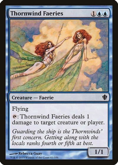Thornwind Faeries Commander 2013 Magic card