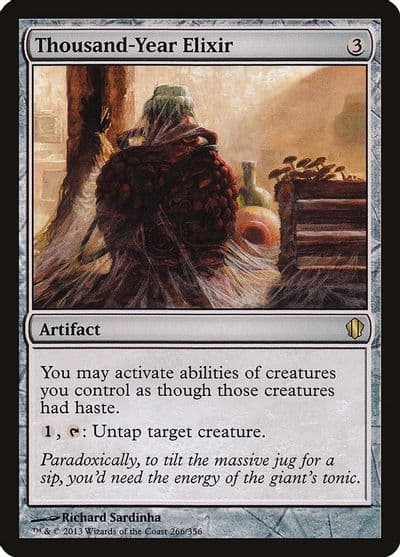 Thousand Year Elixir Commander 2013 Magic card