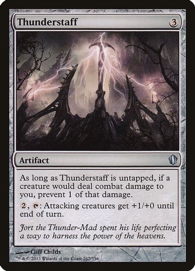 Thunderstaff Commander 2013 Magic card