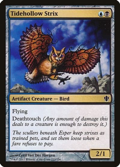Tidehollow Strix Commander 2013 Magic card