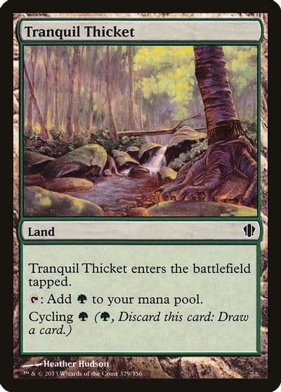 Tranquil Thicket Commander 2013 Magic card