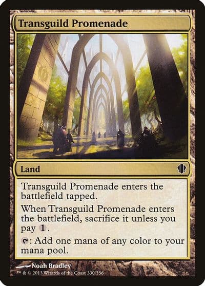 Transguild Promenade Commander 2013 Magic card