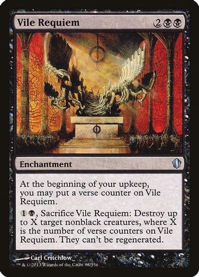 Vile Requiem Commander 2013 Magic card