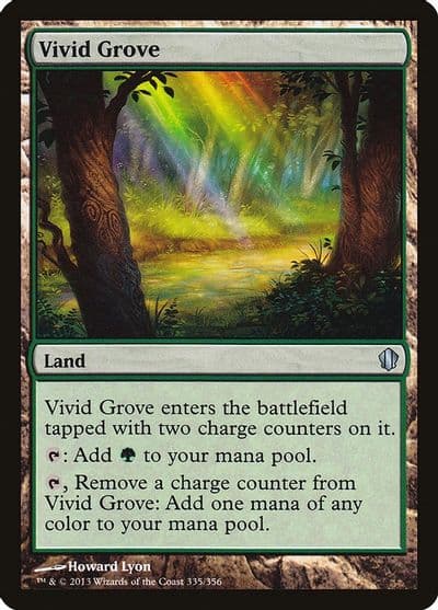 Vivid Grove Commander 2013 Magic card