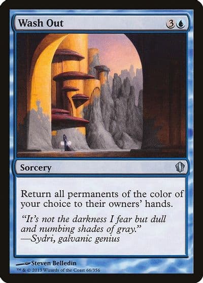 Wash Out Commander 2013 Magic card