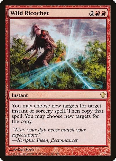 Wild Ricochet Commander 2013 Magic card
