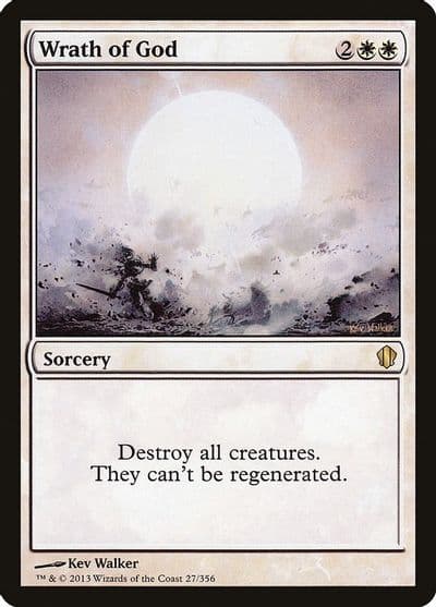 Wrath of God Commander 2013 Magic card