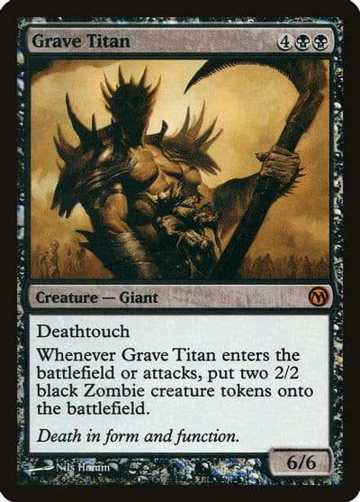 Grave Titan Media Promos Magic card