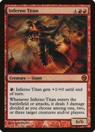 Inferno Titan Media Promos Magic card