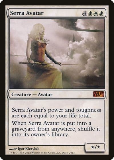 Serra Avatar Media Promos Magic card