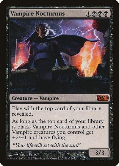 Vampire Nocturnus Media Promos Magic card