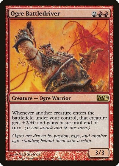 Ogre Battledriver Media Promos Magic card