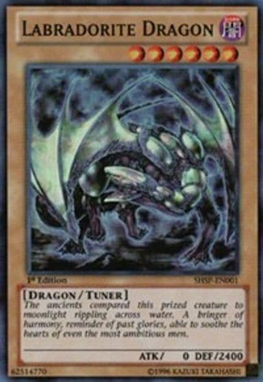 Labradorite Dragon Shadow Specters Yu-Gi-Oh! card