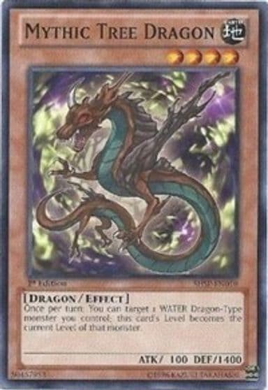 Mythic Tree Dragon Shadow Specters Yu-Gi-Oh! card