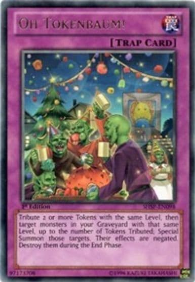Oh Tokenbaum Shadow Specters Yu-Gi-Oh! card