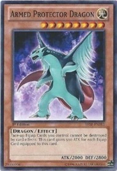 Armed Protector Dragon Shadow Specters Yu-Gi-Oh! card