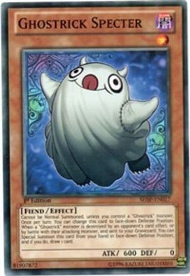 Ghostrick Specter Shadow Specters Yu-Gi-Oh! card