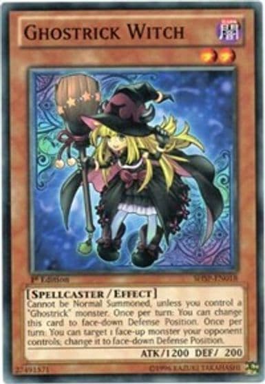 Ghostrick Witch Shadow Specters Yu-Gi-Oh! card