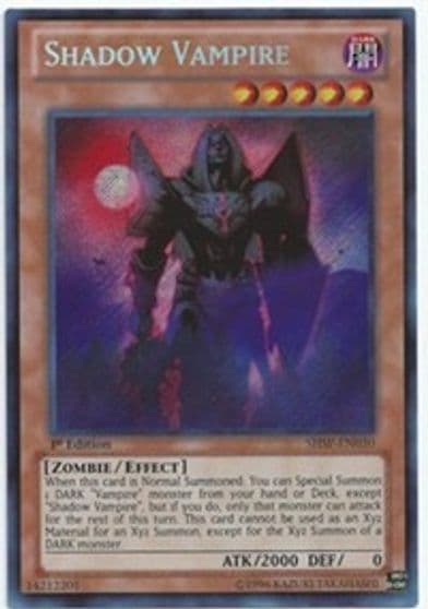 Shadow Vampire Shadow Specters Yu-Gi-Oh! card