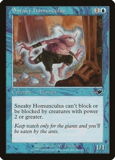 Sneaky Homunculus Nemesis Magic card
