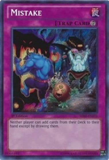 Mistake Shadow Specters Yu-Gi-Oh! card