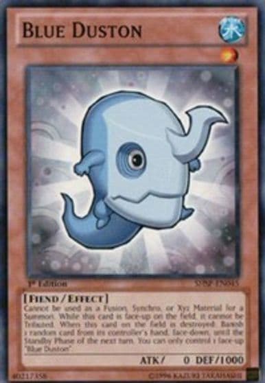 Blue Duston Shadow Specters Yu-Gi-Oh! card
