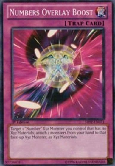 Numbers Overlay Boost Shadow Specters Yu-Gi-Oh! card