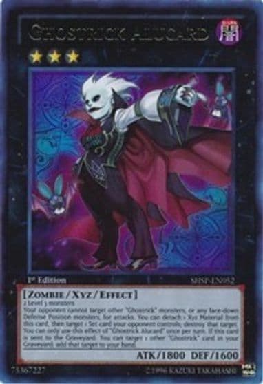 Ghostrick Alucard Shadow Specters Yu-Gi-Oh! card