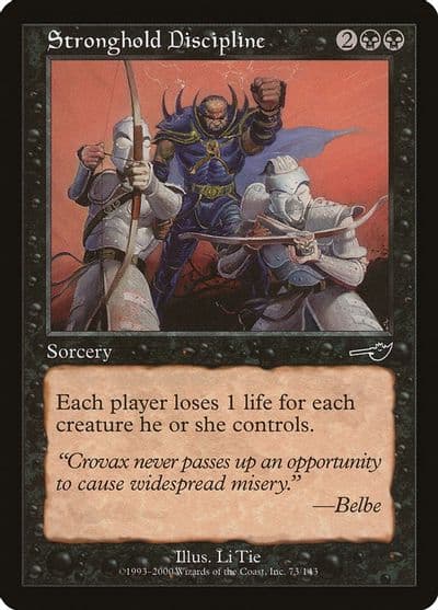 Stronghold Discipline Nemesis Magic card