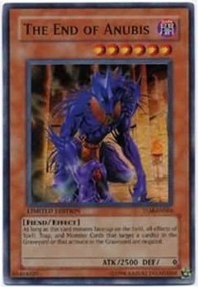 The End of Anubis The Lost Millennium Yu-Gi-Oh! card