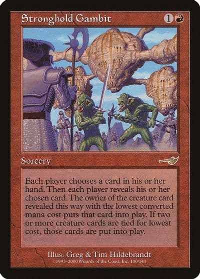 Stronghold Gambit Nemesis Magic card