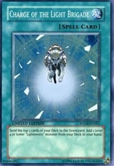 Charge of the Light Brigade Stardust Overdrive Yu-Gi-Oh! card
